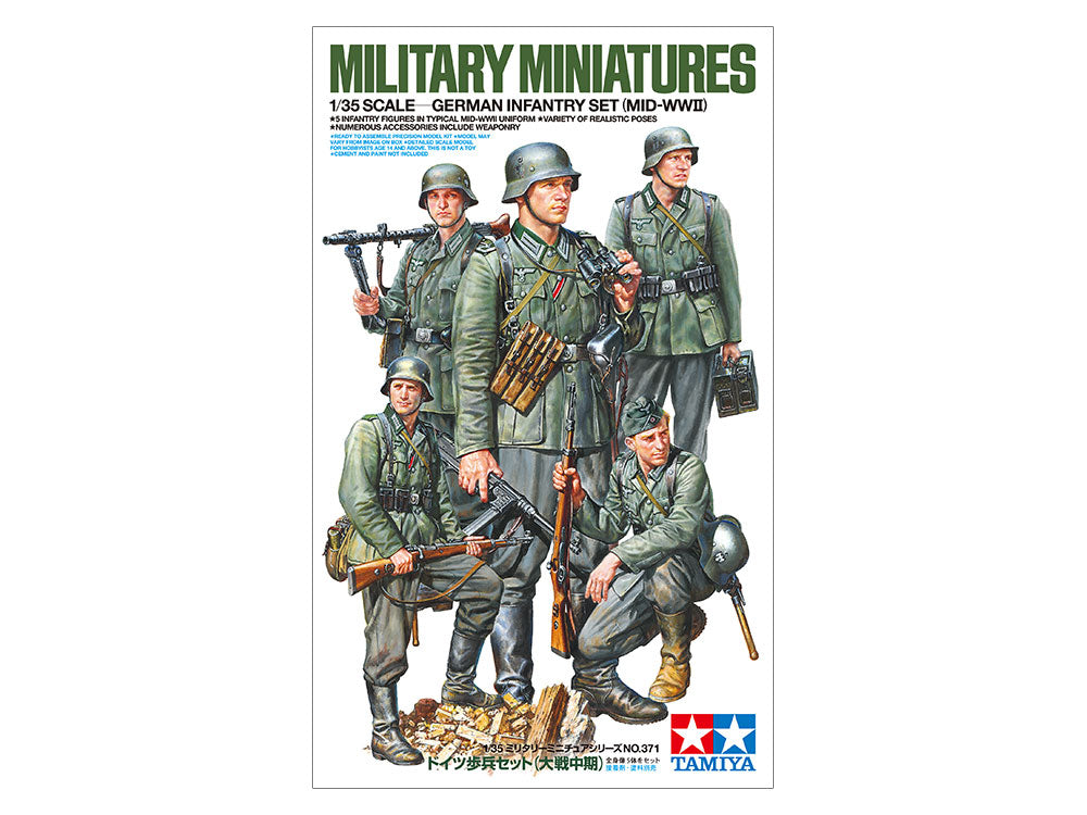 German Infantry Set (Mid-WWII) 1/35