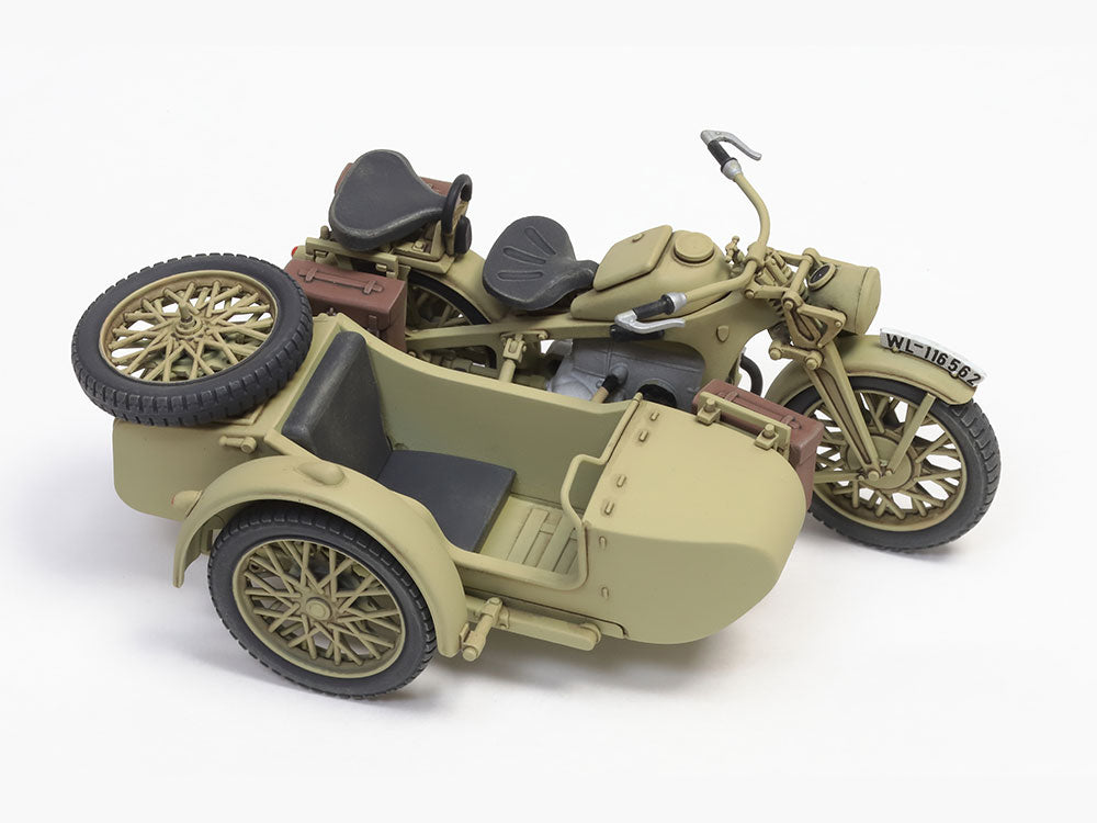 KS600 Motorcycle & Sidecar 1/35