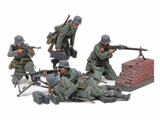 German Machine Gun Team (Mid-WWII) 1/35