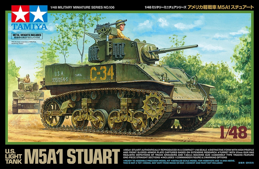 M5A1 Stuart 1/48