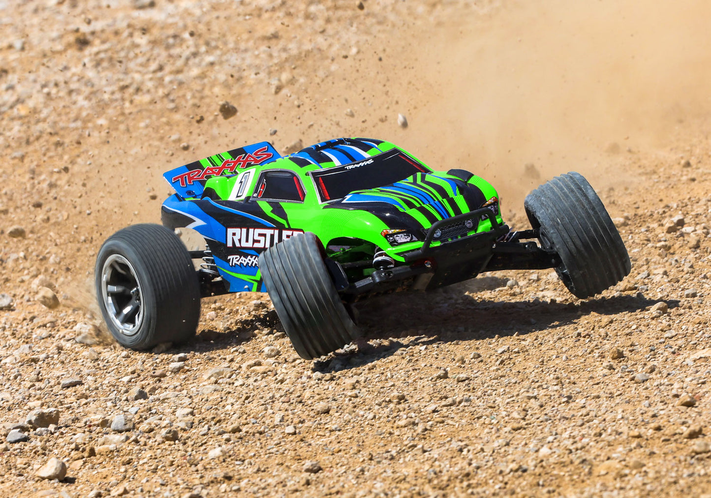 Traxxas Rustler Stadium Truck RTR with 2.4GHz Radio System & 7-Cell NIMH 3000 Battery