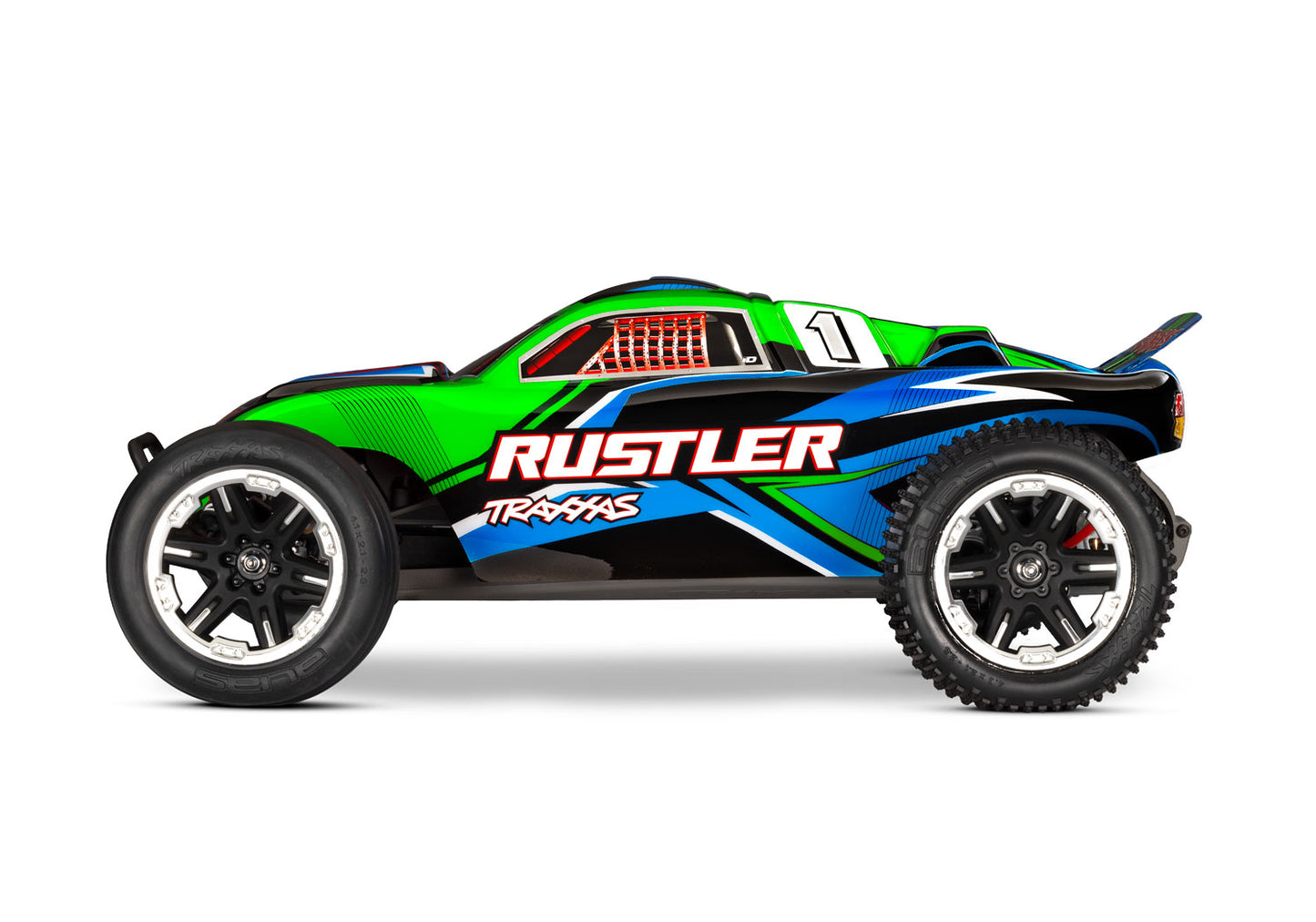 Traxxas Rustler Stadium Truck RTR with 2.4GHz Radio System & 7-Cell NIMH 3000 Battery