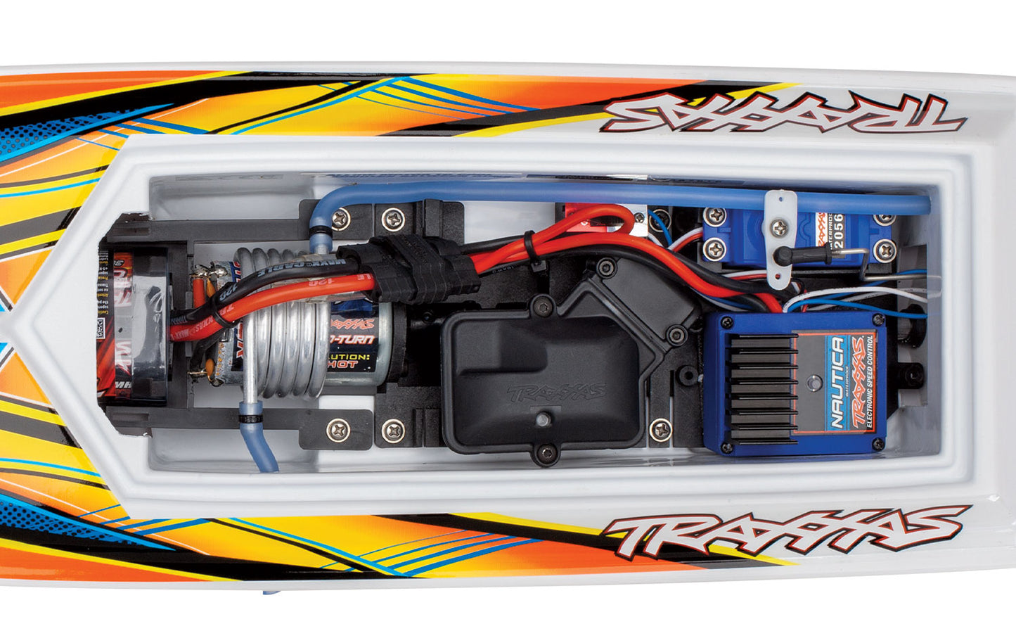 Traxxas Blast 24" High Performance RTR Race Boat 6 Cell ID NiMh, DC Charger & USB