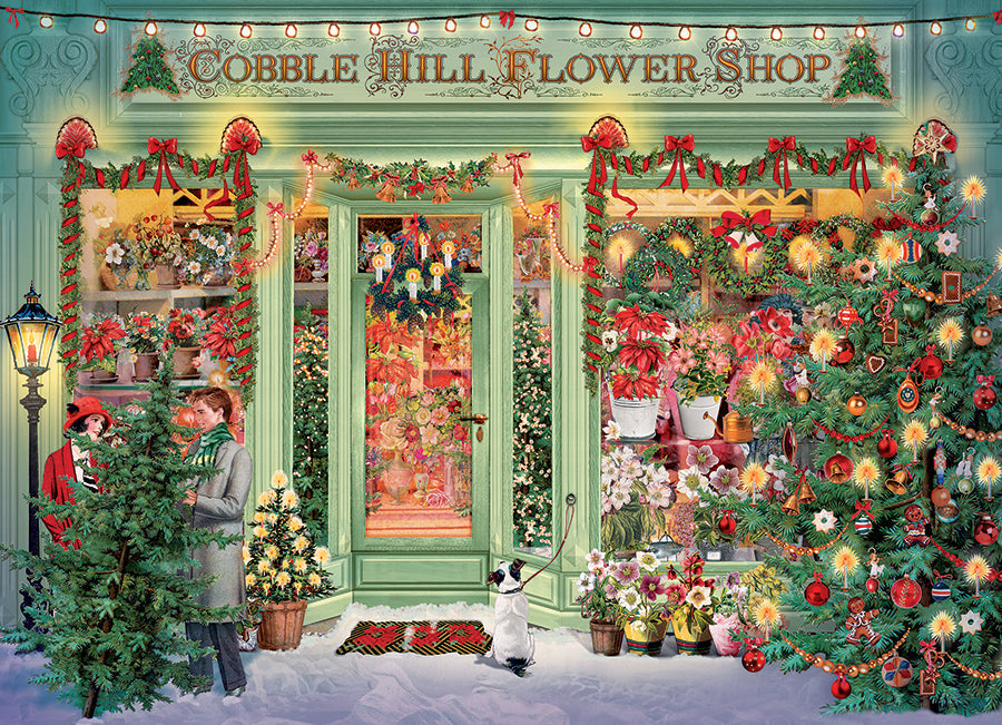 Christmas Flower Shop 1000pc