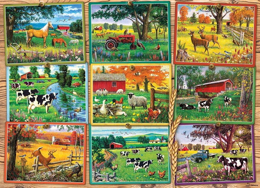 Postcards From the Farm 1000pc