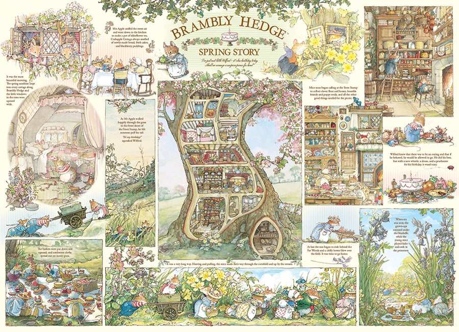 Brambly Hedge Spring Story 1000pc