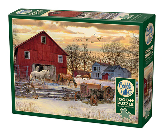 Winter on the Farm 1000pc