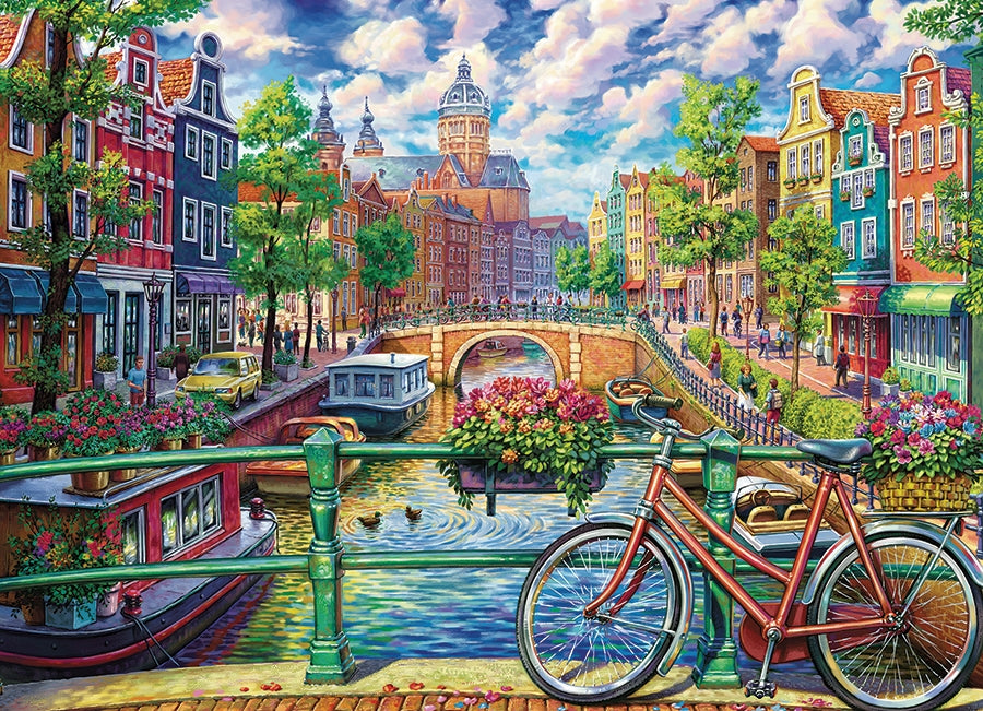 Amsterdam Canal 1000pc