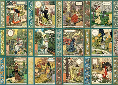 Jardiniere: A Gardener's Calendar 1000pc