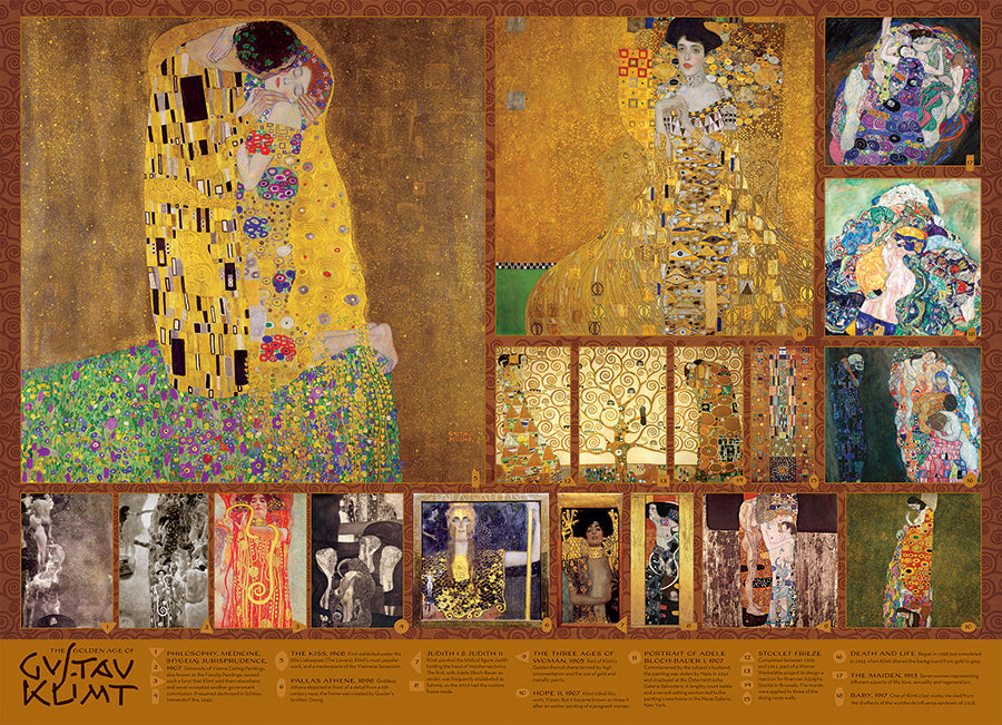 The Golden Age of Klimt 1000pc