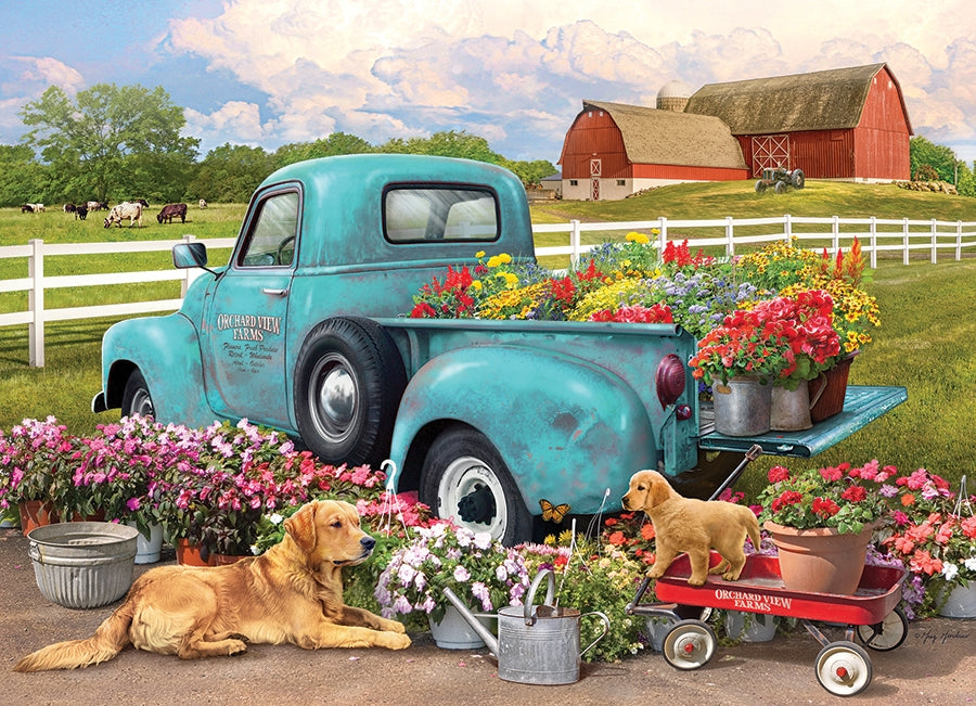 Flower Truck 1000pc