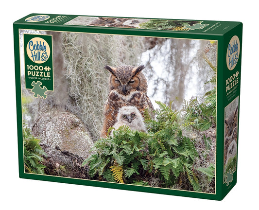 Great Horned Owl 1000pc