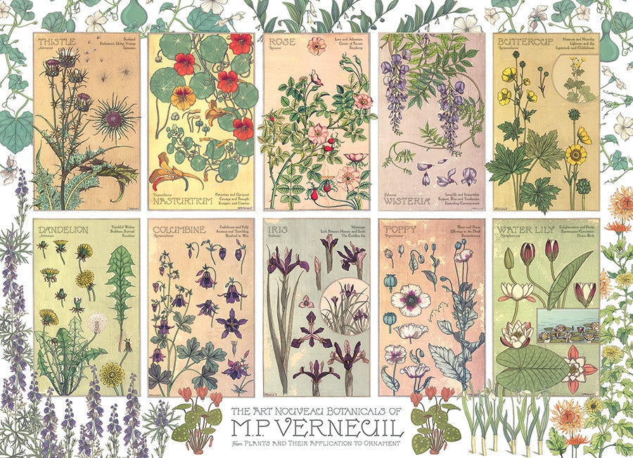 Botanicals by Verneuil 1000pc