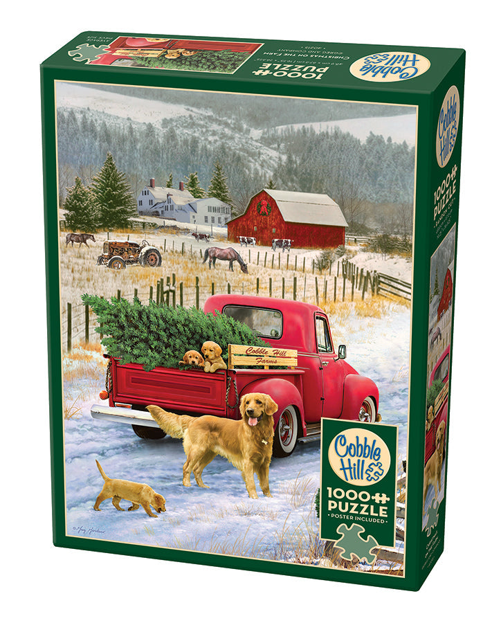 Christmas on the Farm 1000pc