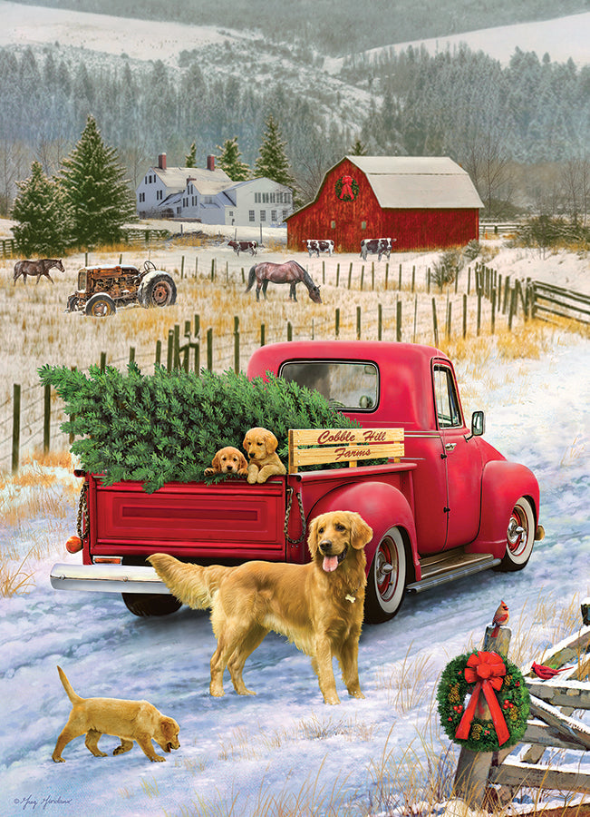 Christmas on the Farm 1000pc