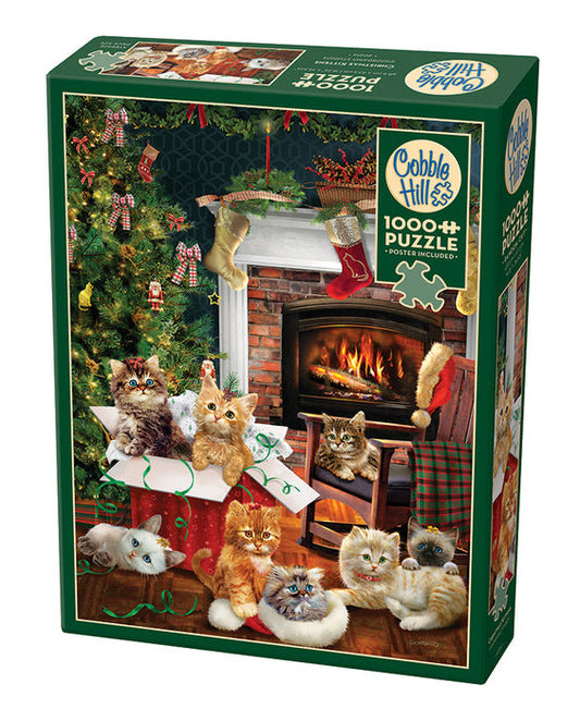 Christmas Kittens 1000pc