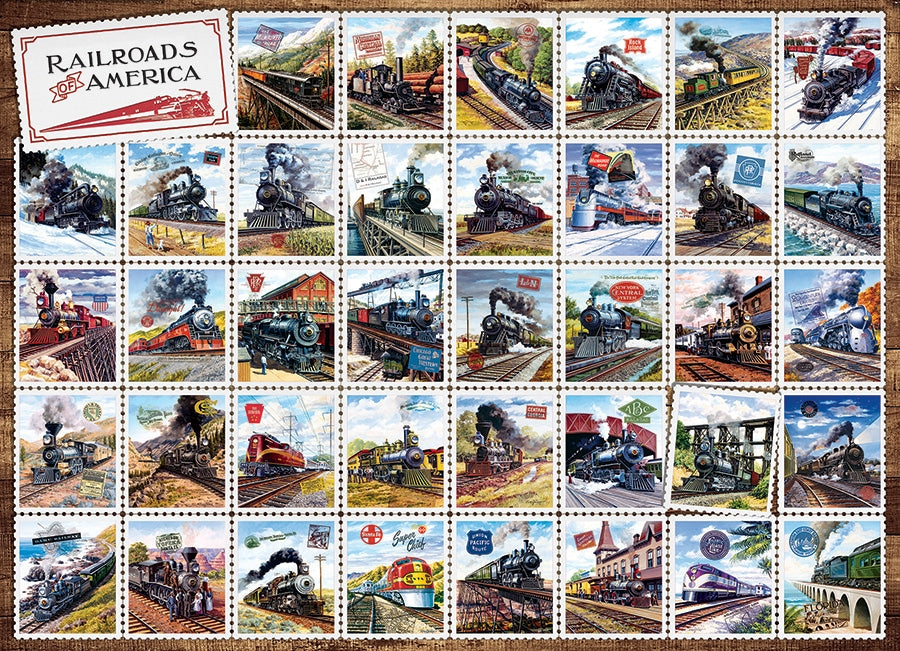 Railroads of America 1000pc