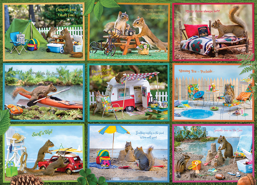 Squirrels on Vacation 1000pc