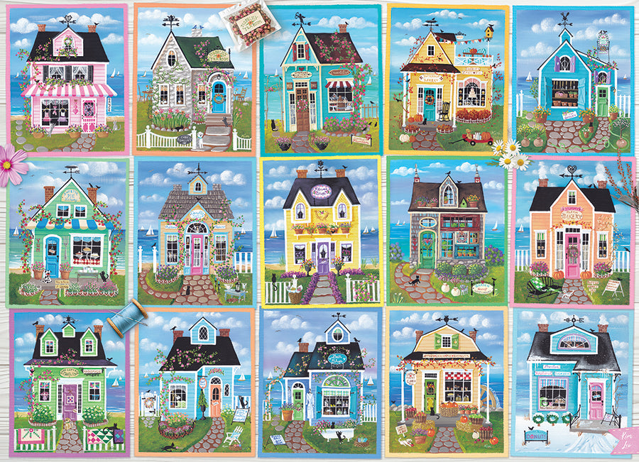 Seaside Shops 1000pc puzzle