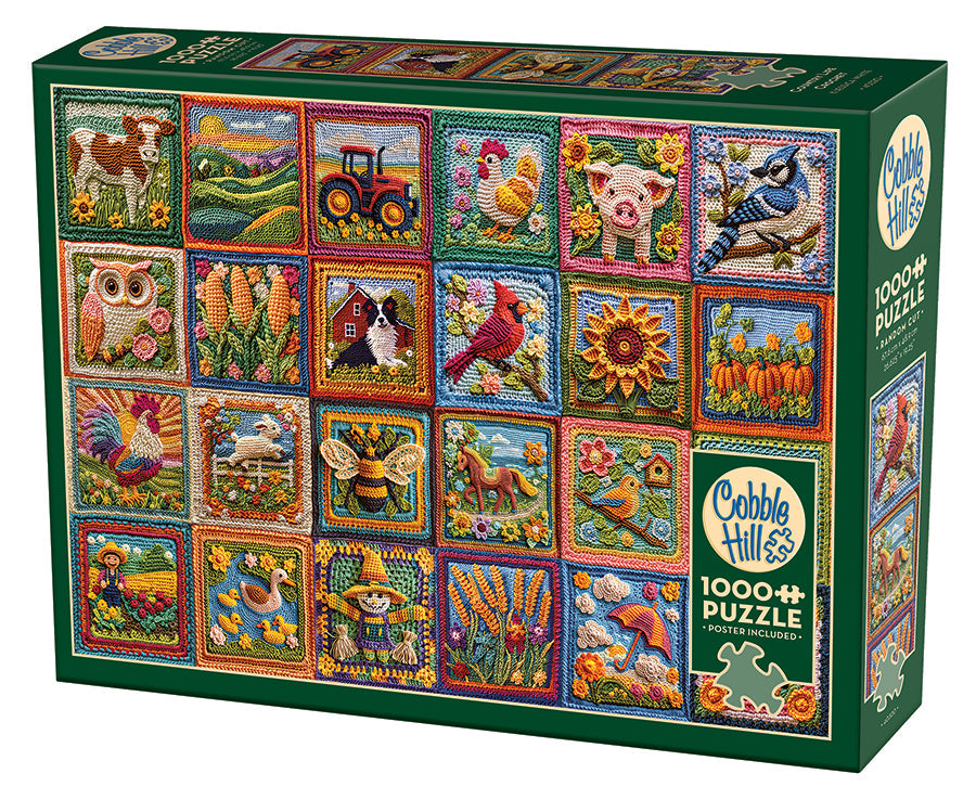 Country Life Crochet 1000pc puzzle