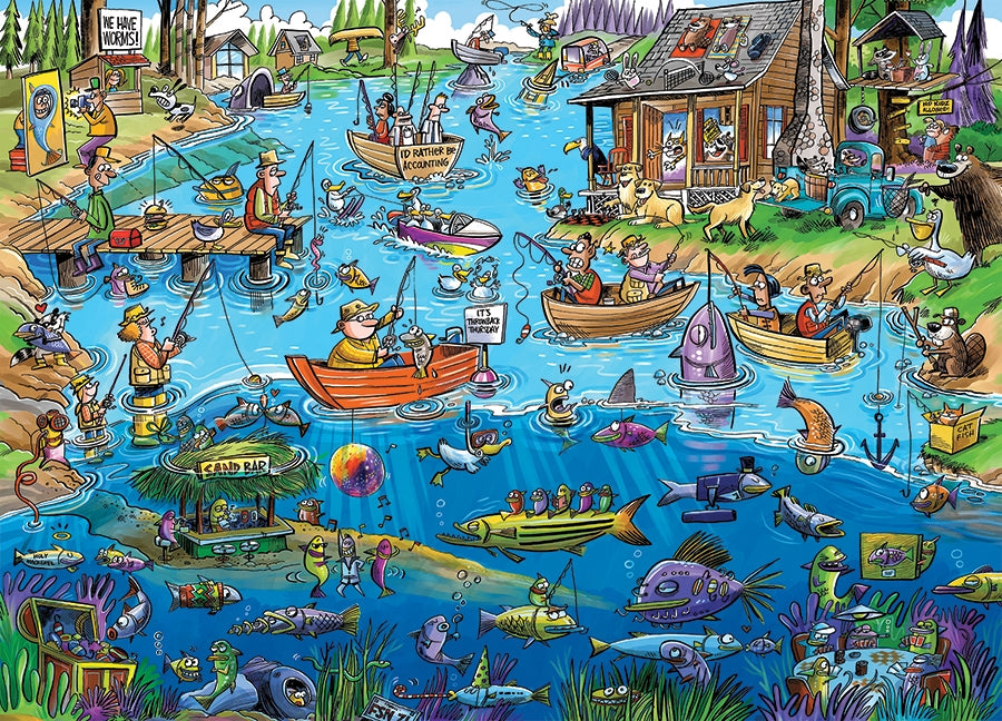 Fly Fishing Jigsaw Puzzles for Sale