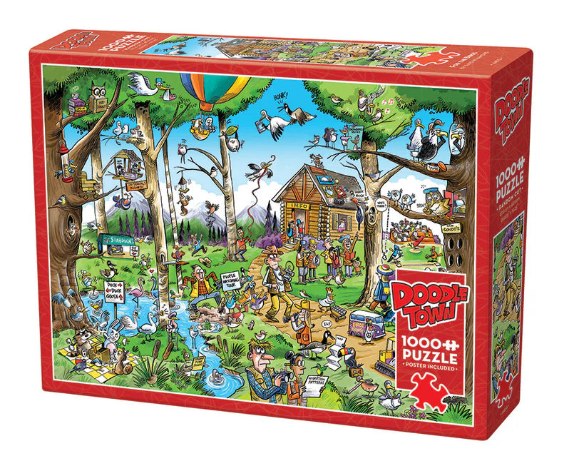 Doodle Town: Birdwtcher's Paradise 1000pc