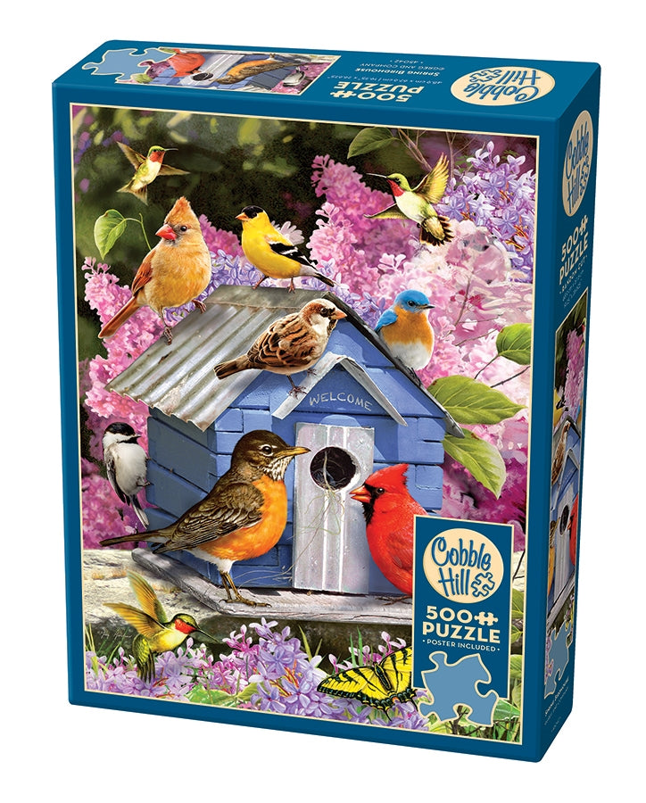 Spring Birdhouse 500pc