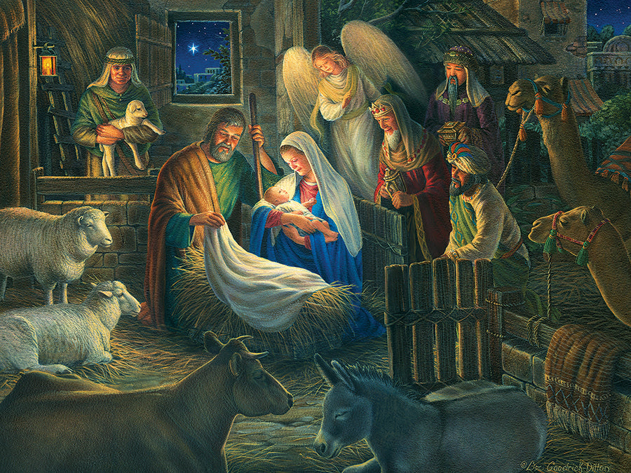 Away in a Manger 500pc