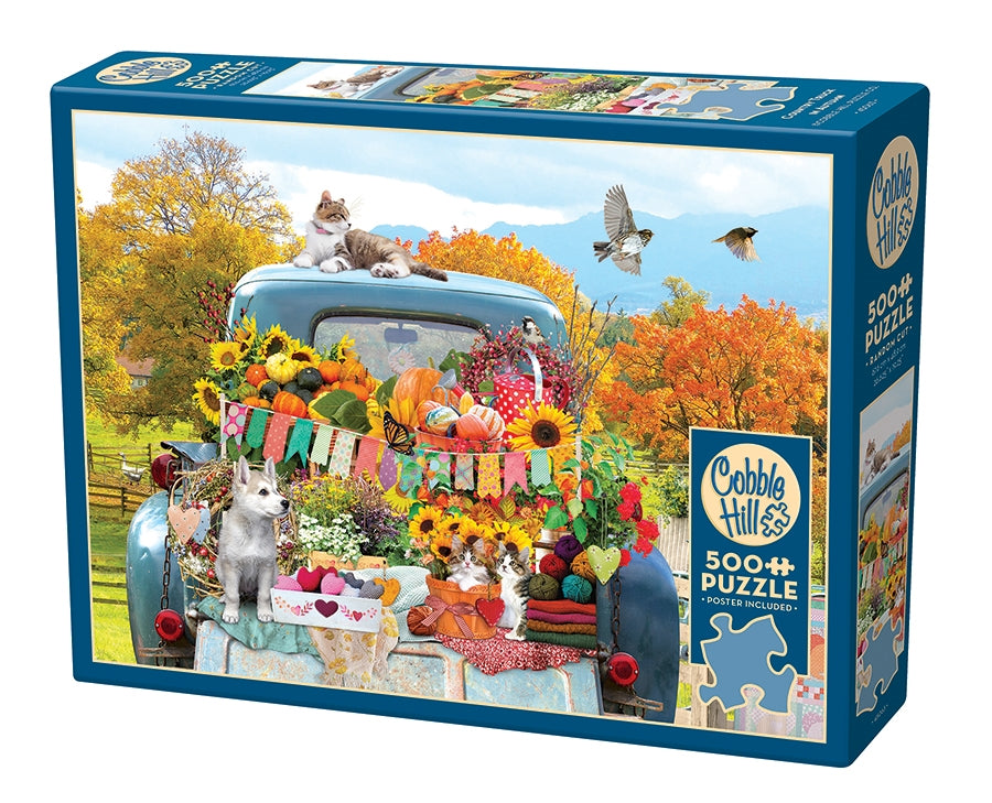 Country Truck in Autumn 500pc