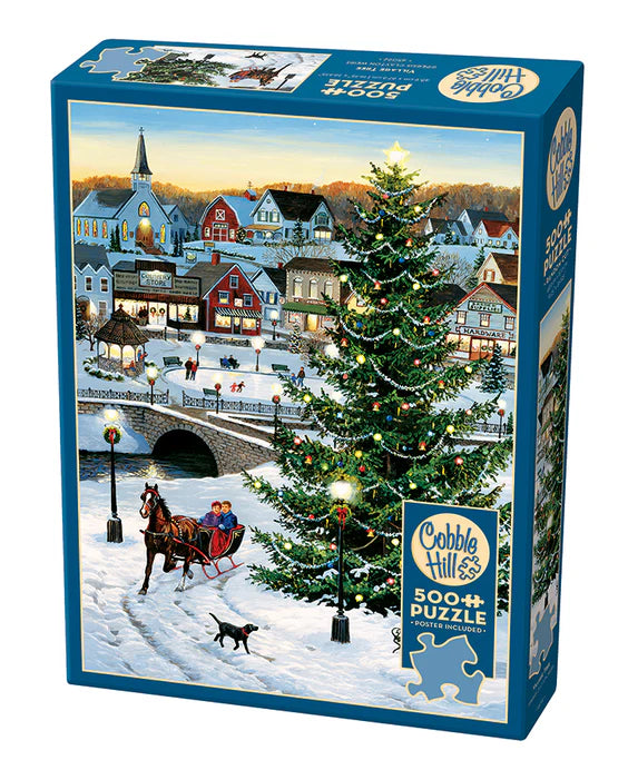 Village Tree 500pc jigsaw puzzle