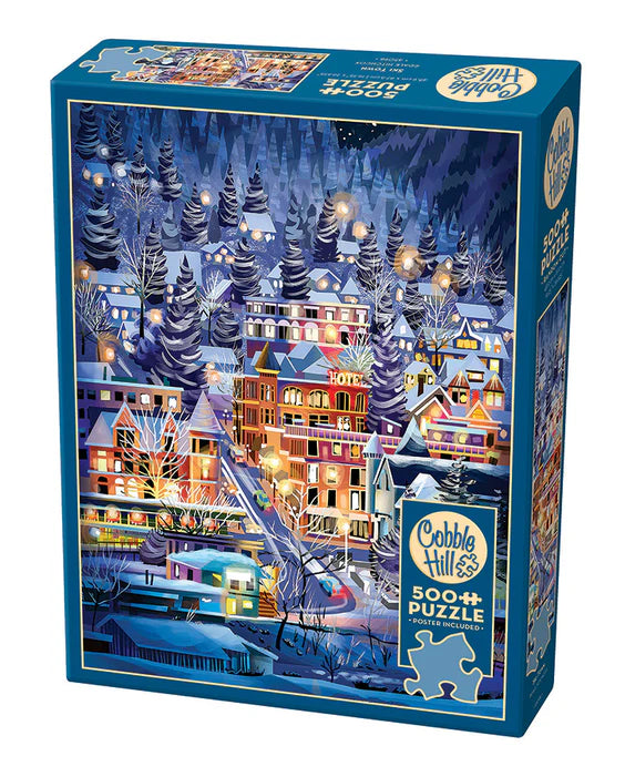 Ski Town 500pc