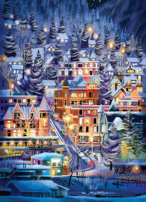 Ski Town 500pc