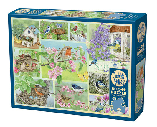 Garden Birds in Spring 500pc