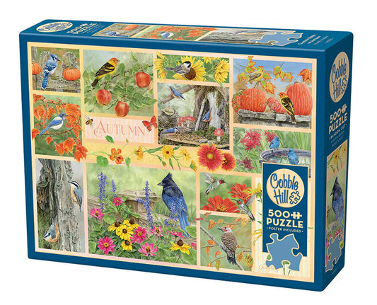 Garden Birds in Autumn 500pc