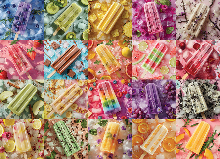 Ice Lollies 500pc puzzle