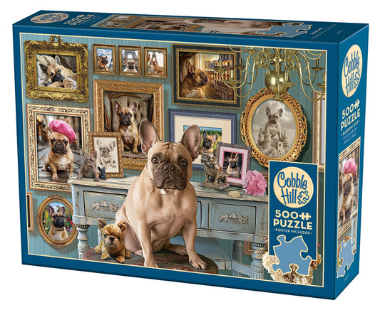 Frenchie 500pc puzzle