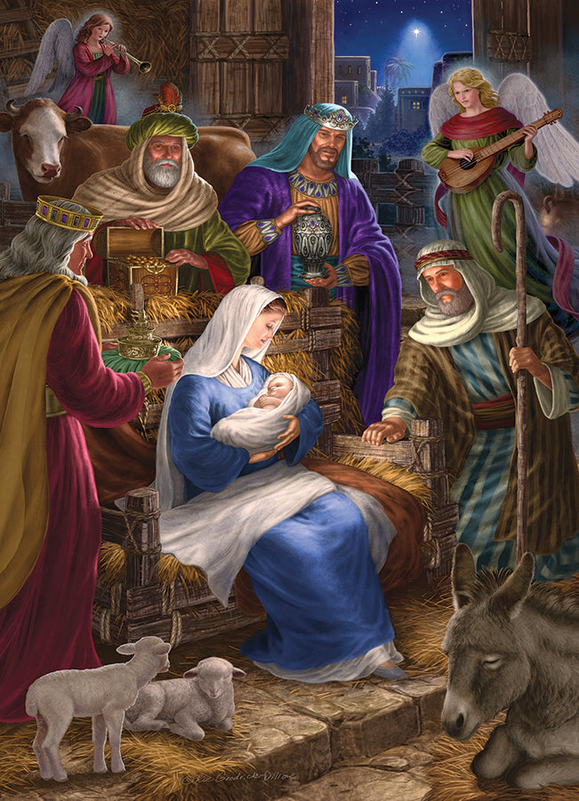 Holy Night 350pc Family