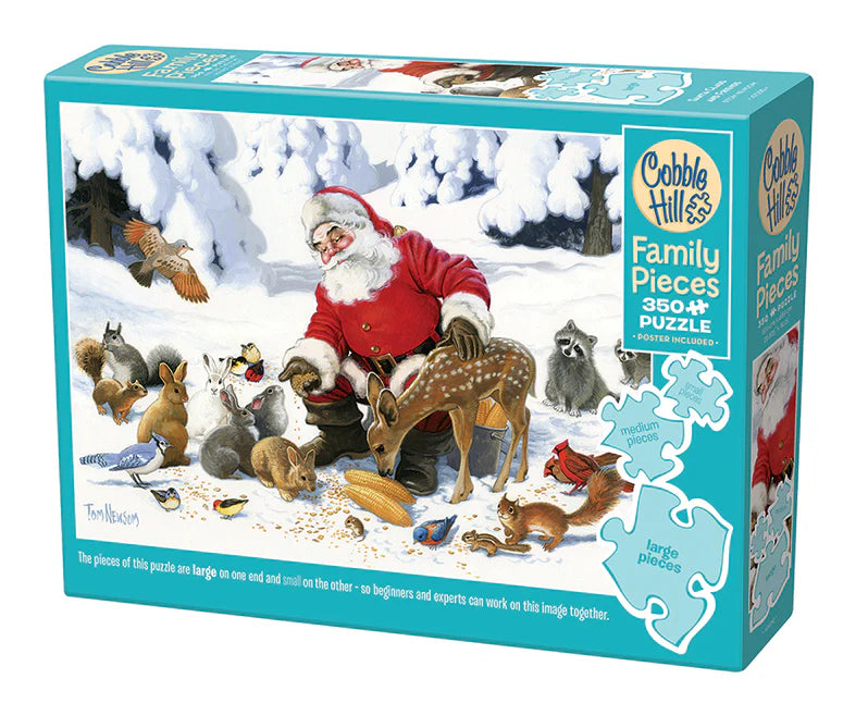 Santa Claus and Friends 350pc Family Puzzle