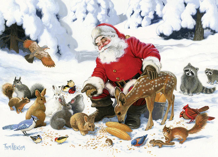 Santa Claus and Friends 350pc Family Puzzle