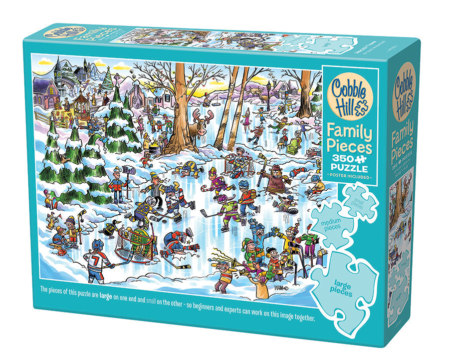 Hockey Town 350pc Family puzzle