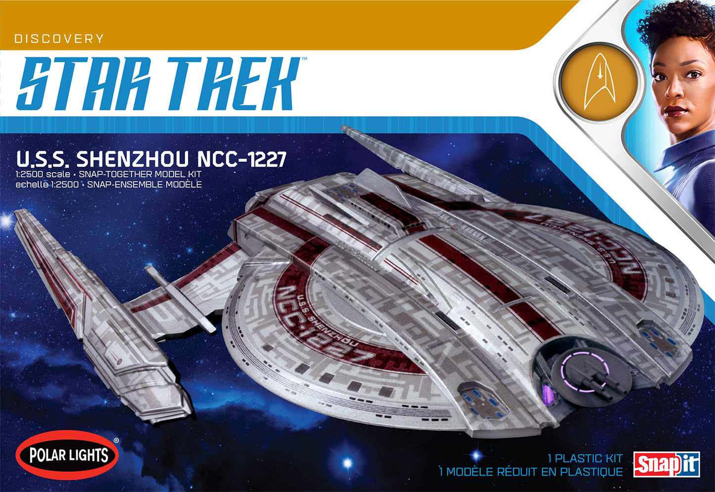 Star Trek U.S.S. Shenzhou NCC-1227 Snap 1/2500