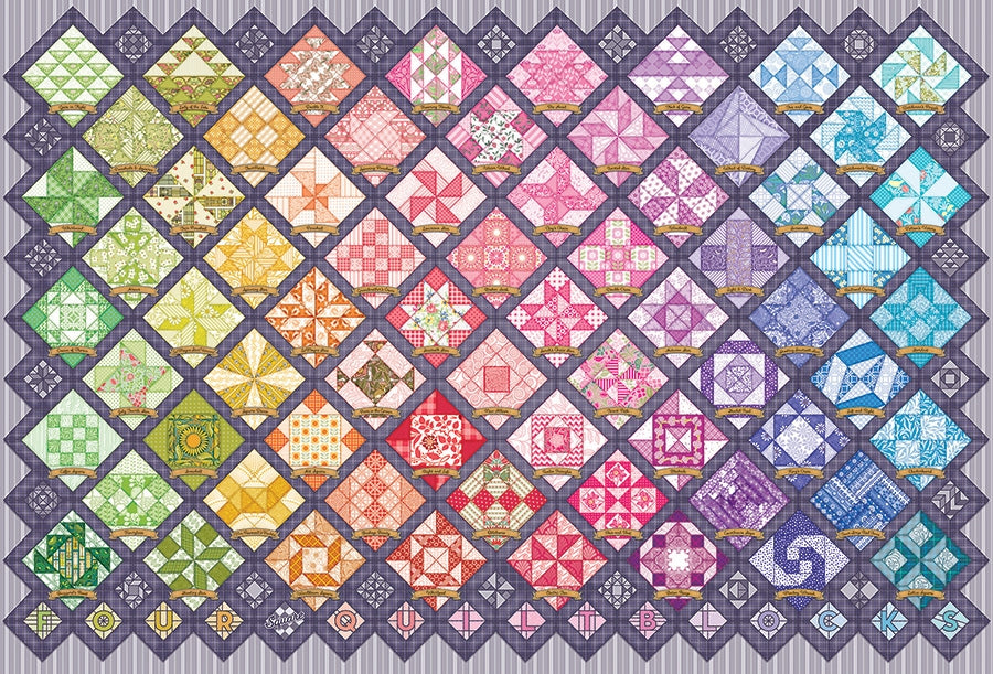 Four Square Quilt Blocks 2000pc