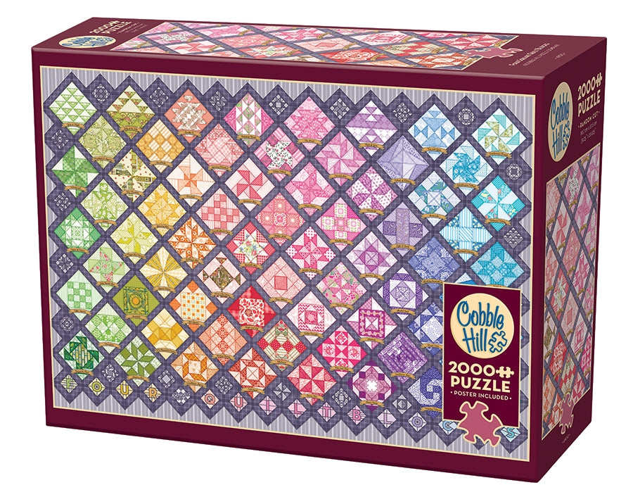 Four Square Quilt Blocks 2000pc