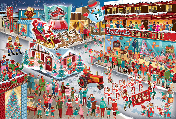 Santa's Parade 2000pc