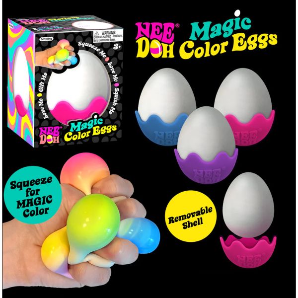 Nee Doh Magic Color Egg