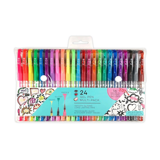 24 Gel Pen Multi Pack