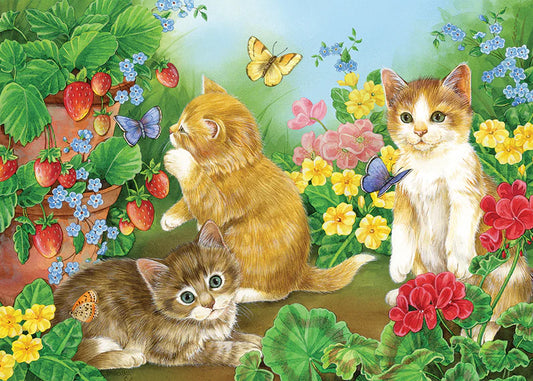 Kitten Playtime 35pc tray puzzle