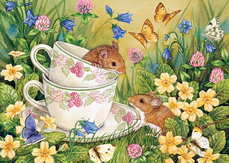 Tiny Tea Time 25pc tray puzzle