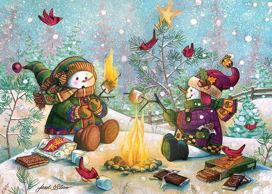 S'more Snowfall 35pc tray puzzle