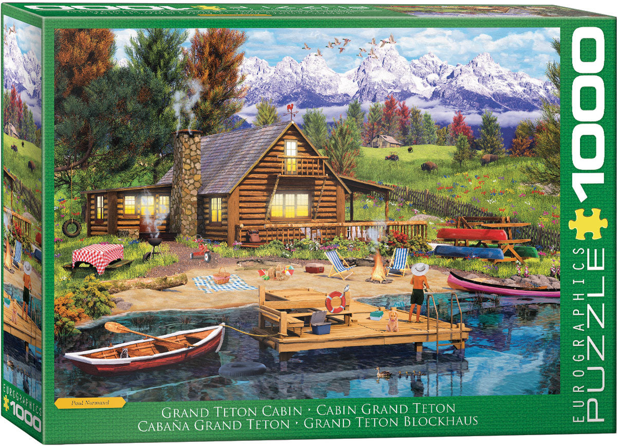 Grand Teton Cabin 1000pc